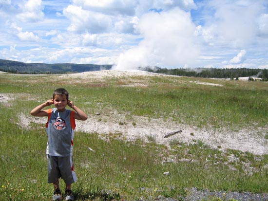 2006 family reunion in Yellowstone National Park